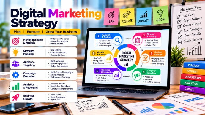 Digital marketing strategy and business planning
