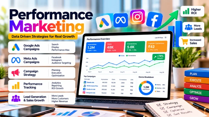 Performance marketing analytics and business growth