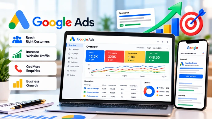 Google Ads campaign management and advertising